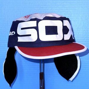 Vintage Chicago White Sox Blue Painters Cap Official MLB Baseball Hat One Size